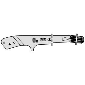 Handle with grip and pin FELCO C112/2