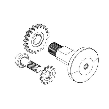 śruba główna (smarna) ostrza FELCO 2e/8 do sekatora akumulatorowego FELCO 2e