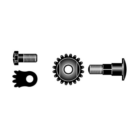 Kit: śruba i nakrętka FELCO 2/90