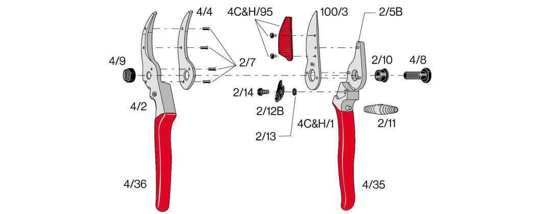Części do Felco 4C&H