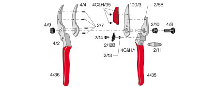 Części do Felco 4C&H